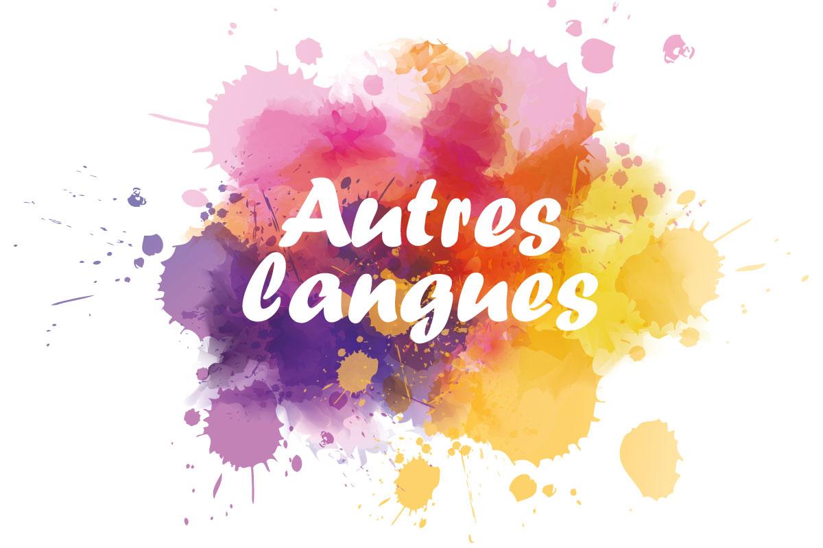 autres langues 