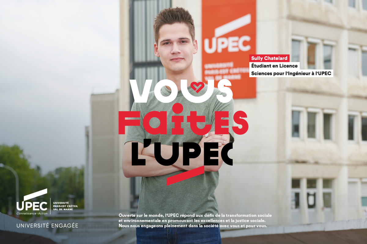 Un étudiant de l'UPEC