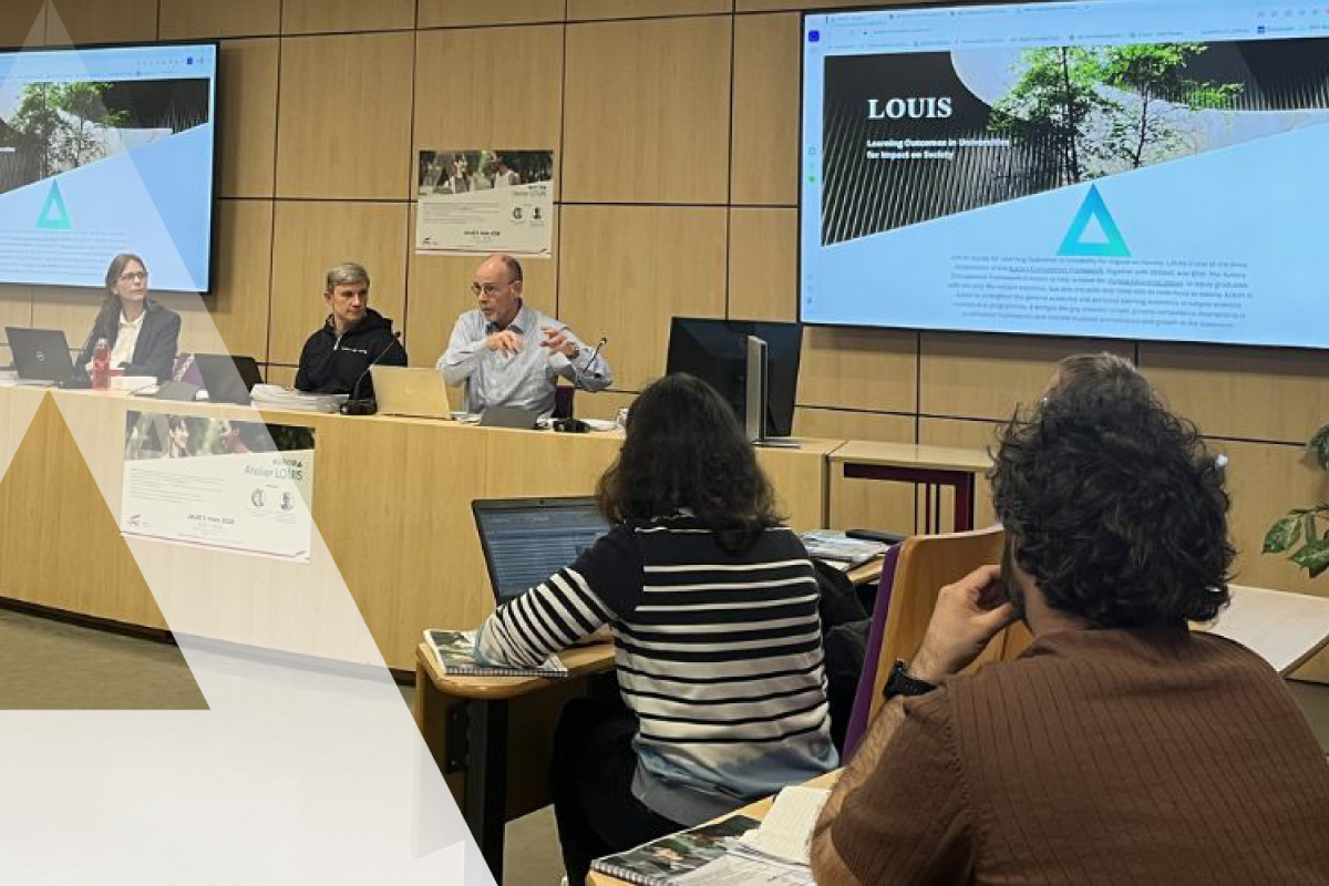 Atelier consacré à LOUIS, un outil pédagogique développé dans le cadre de l’alliance universitaire européenne Aurora et du programme Aurora 2030