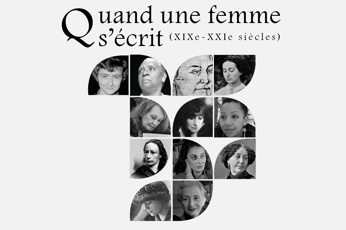 Colloque quand une femme s'écrit
