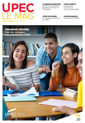 Couverture mag UPEC - fevrier 2023