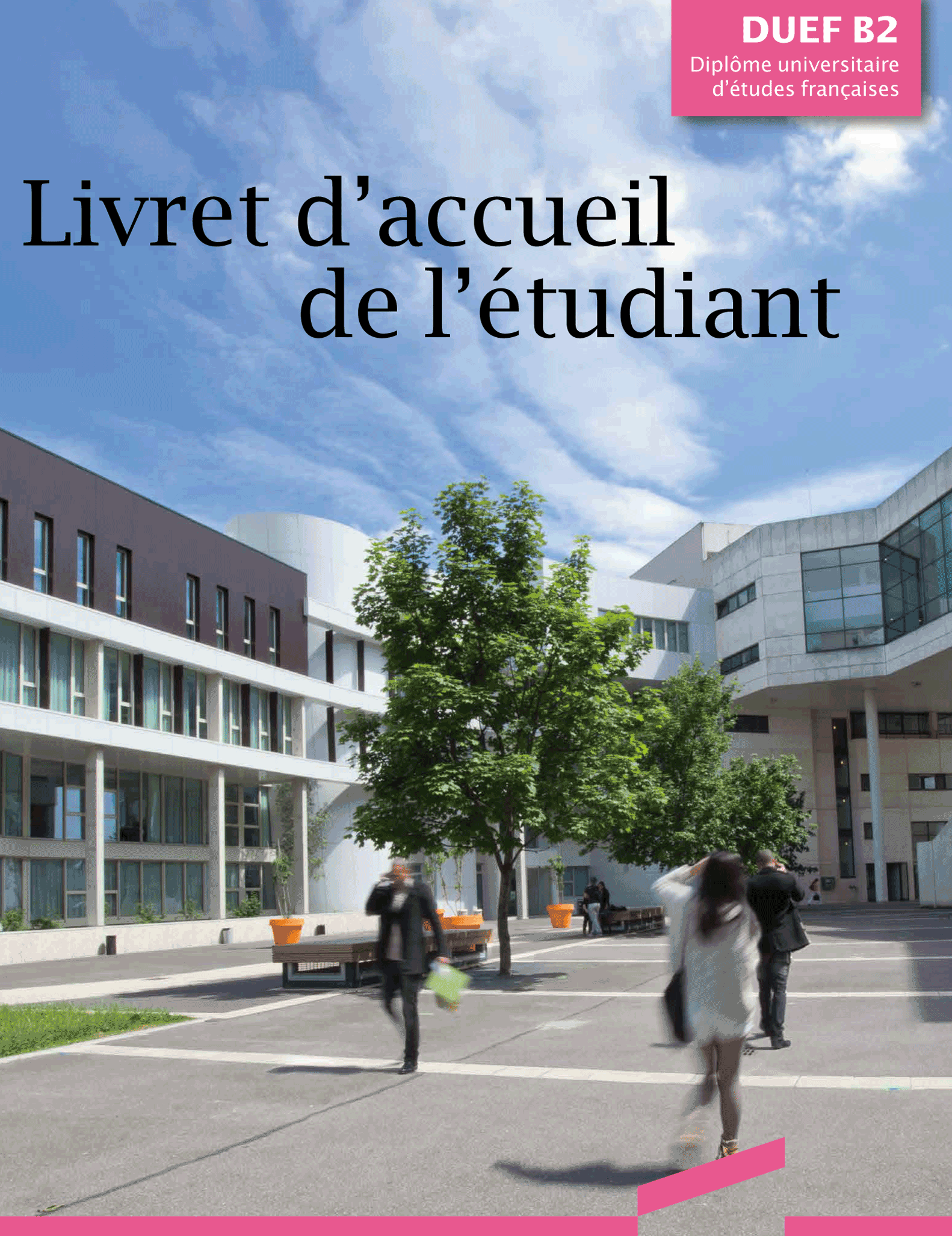 Livret d'accueil étudiant DUEF B2