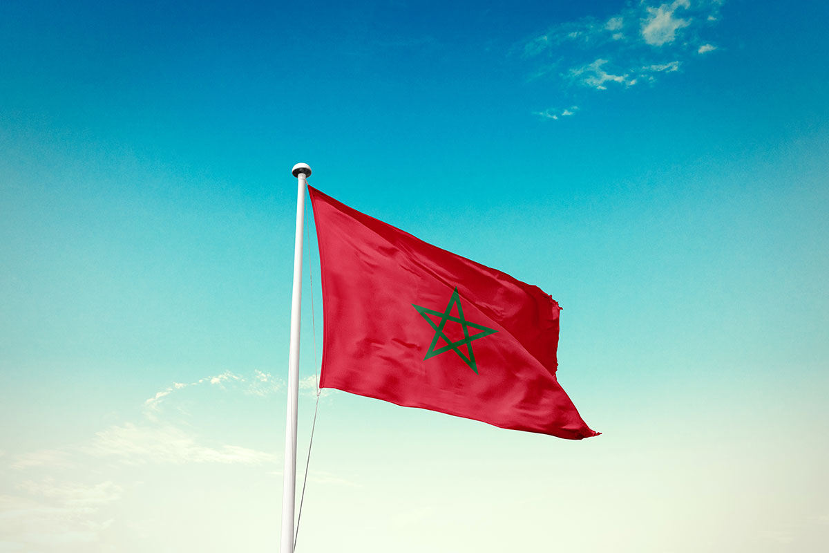 Drapeau Maroc