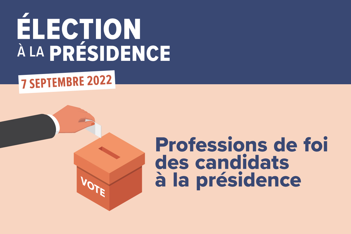 Election présidence UPEC 2022 professions foi 1200x800