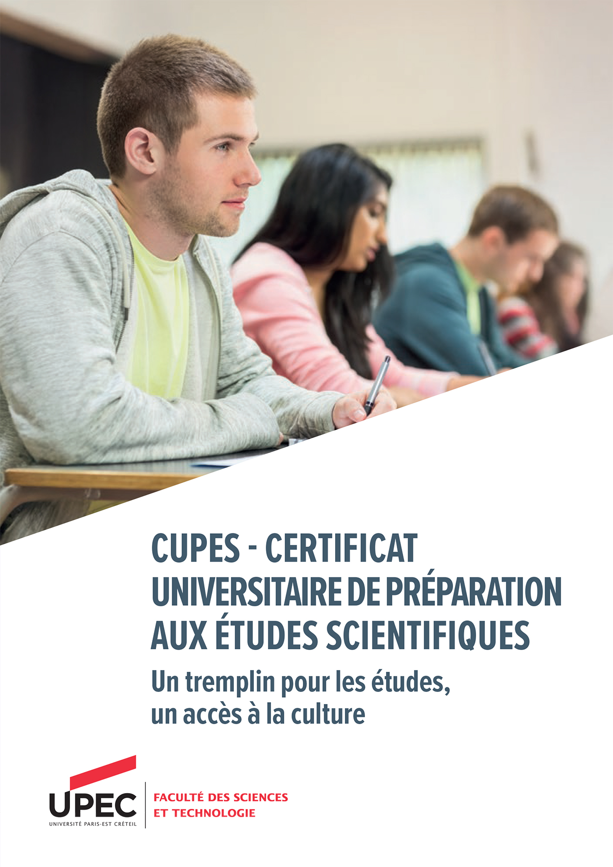 Plaquette CUPES FST UPEC