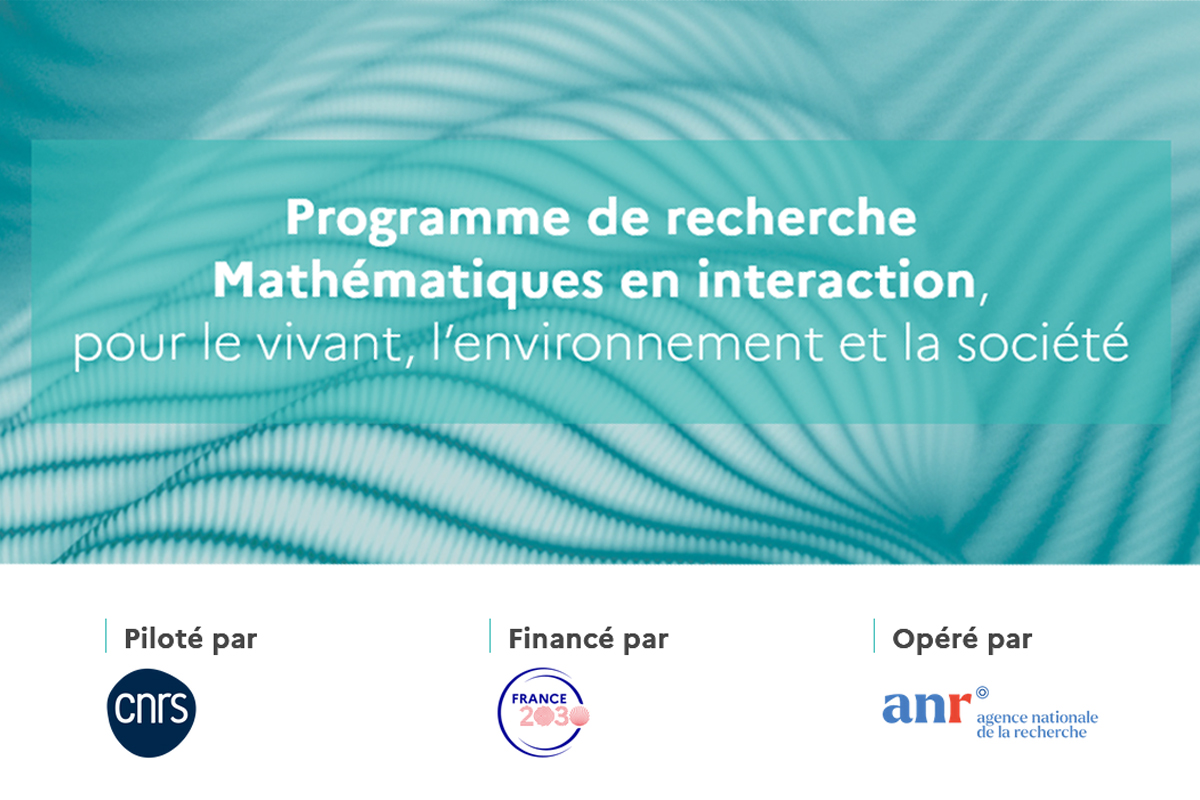 Programme de recherche Mathématiques en interaction, pour le vivant, l’environnement et la société
