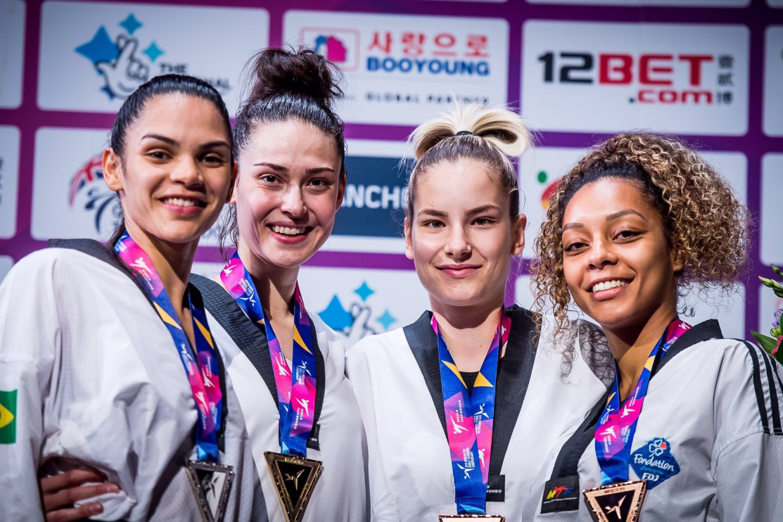 Médaille bronze championnat du monde 2019 