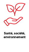 Picto et titre santé, sciété, environnement