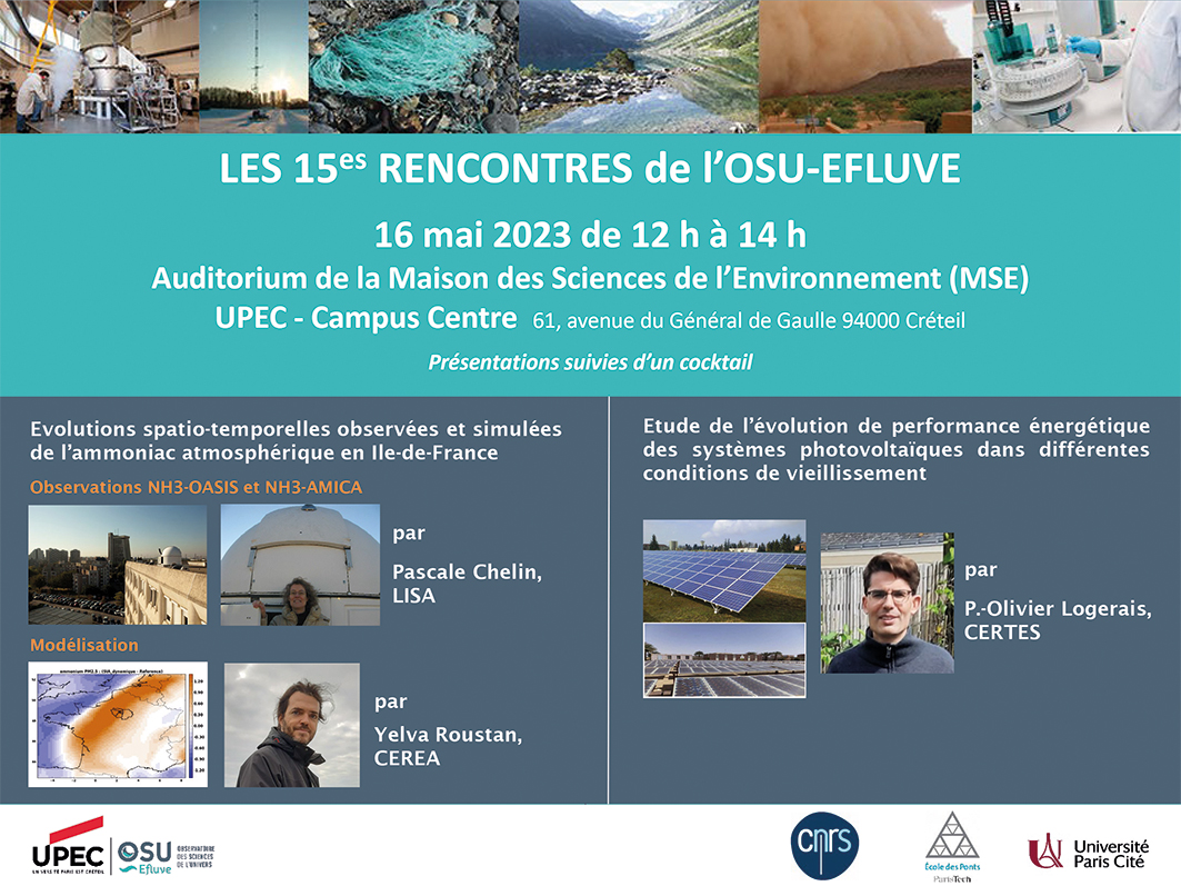 15es rencontres scientifiques OSU-EFLUVE