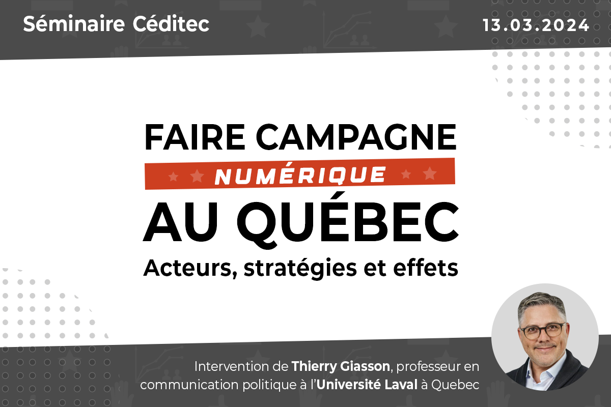 séminaire campagne numérique au quebec