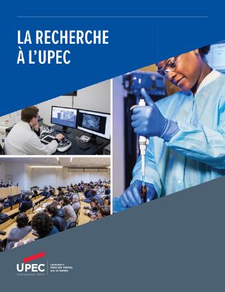 Brochure "La recherche à l'UPEC"