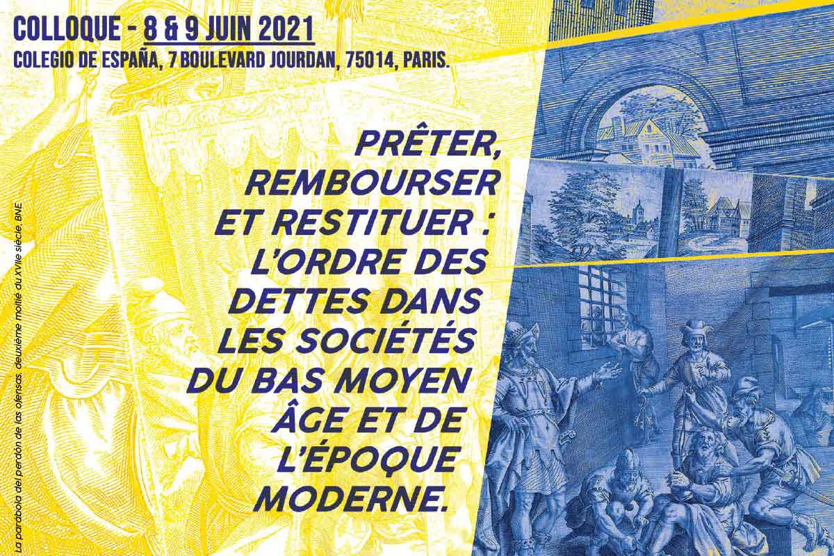 Colloque preter, rembourser et restituer l'ordre des dettes