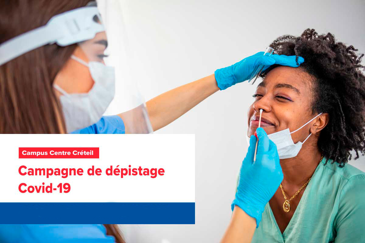 Depistage Covid 19 A L Universite Paris Est Creteil
