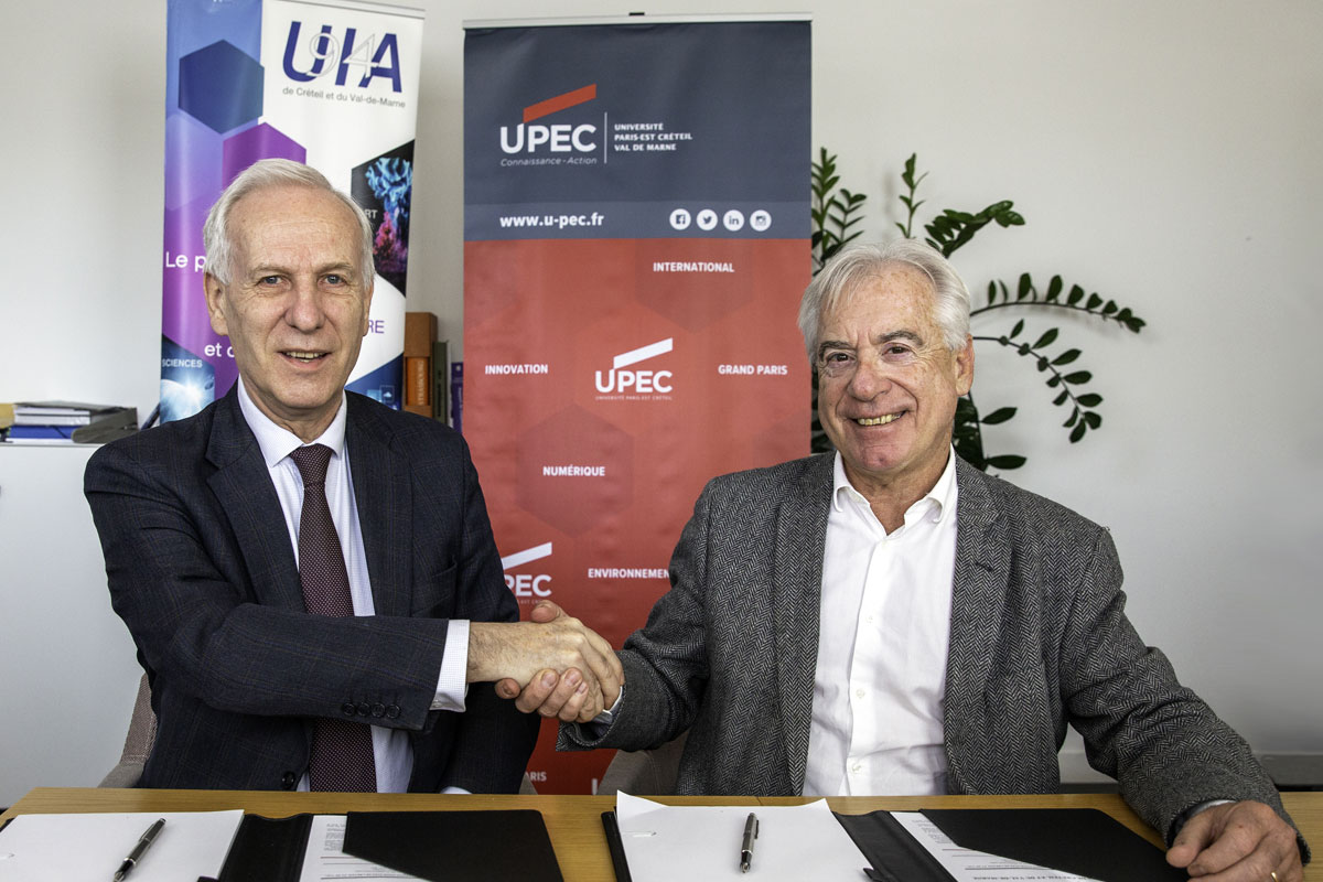 Signature de convention de partenariat UPEC / UIA